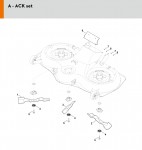Stihl ACK 112 PLUS Ride-On Mower Accessory Spare Parts